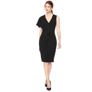 Black Halo Black Kora Sheath dress size 2 NWT